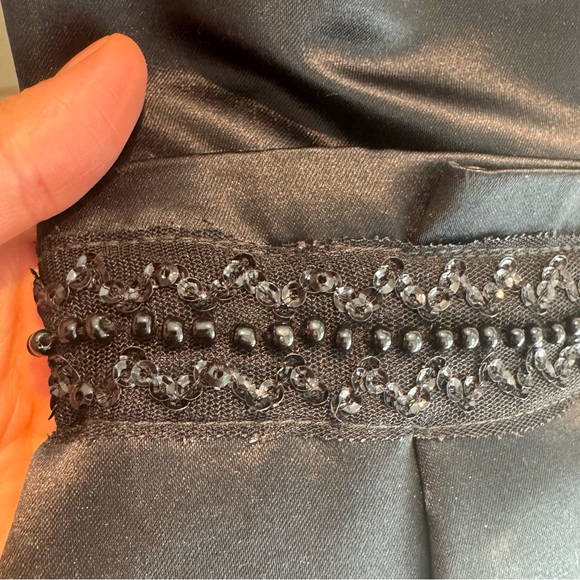 Princess Vera Wang Black Fit and Flare Cocktail Dress - Picture 4 of 8